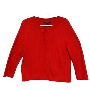 Banana Republic Vibrant Red Orange Cardigan